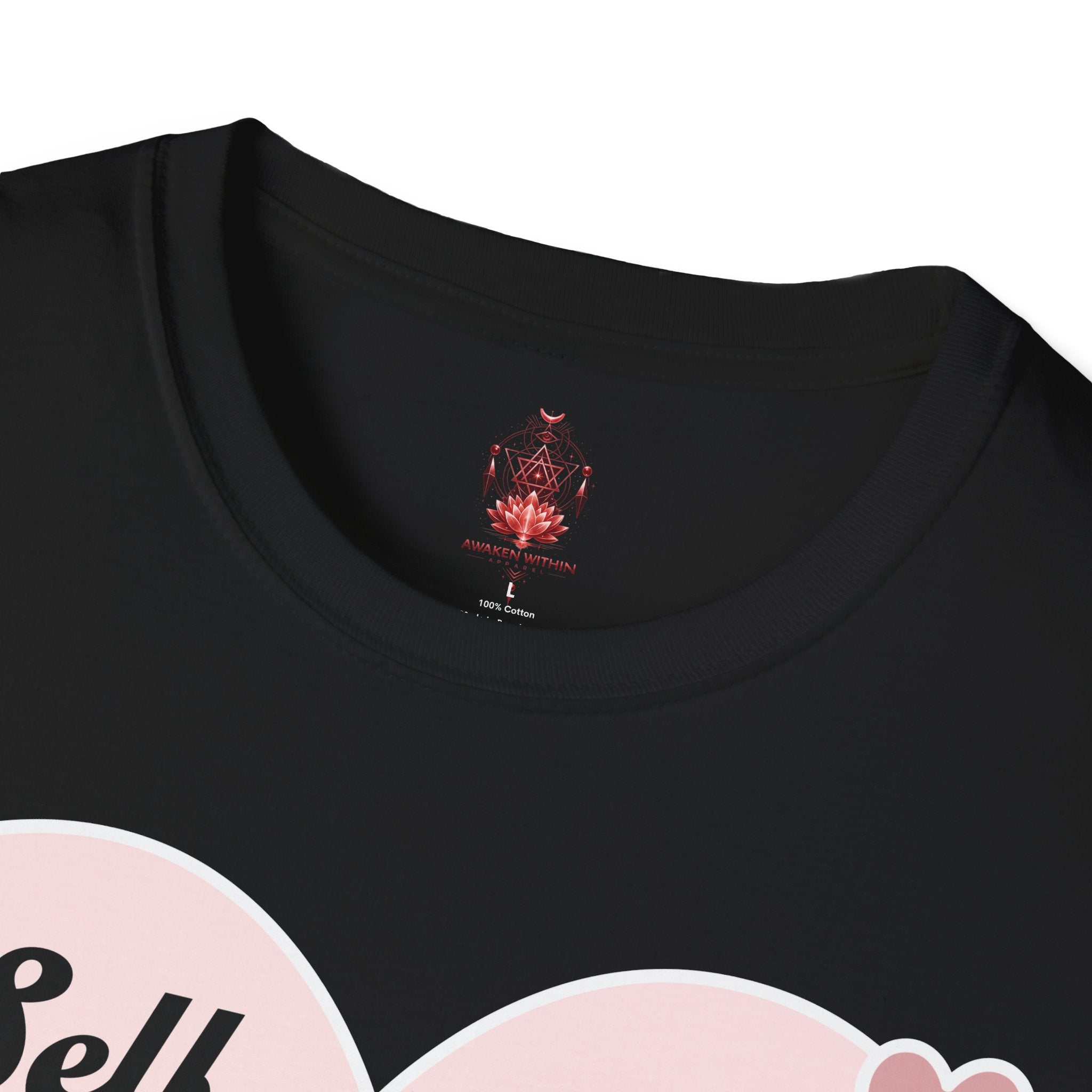 Self Love Club T-Shirt — Pink Heart Graphic Tee