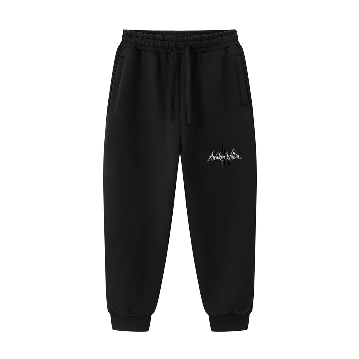 AWA Script Joggers — Brush AW + Awaken Within Heavyweight Sweatpants