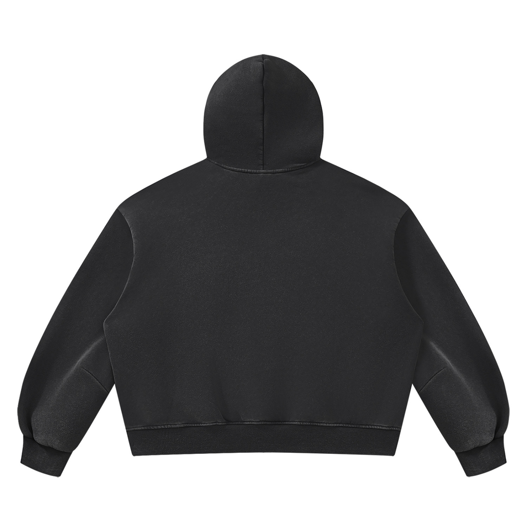 EM Vintage Wash Boxy Fleece Hoodie Vol. 2 — Oversized Unisex Streetwear