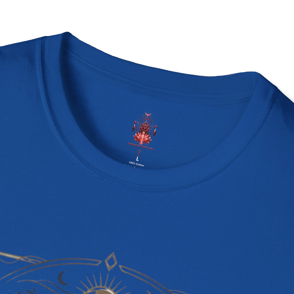 Cosmic Meridian Spiritual Graphic T-Shirt