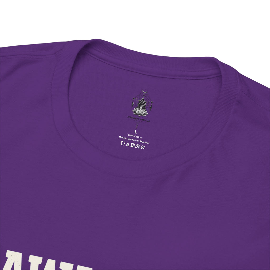 Awaken Within Lotus Tee — Spiritual Yoga Shirt
