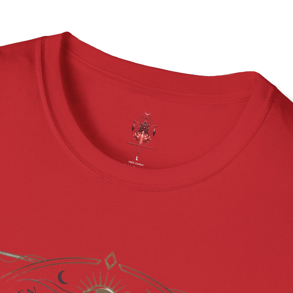 Cosmic Meridian Spiritual Graphic T-Shirt