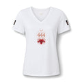 Awaken Within 444 Lotus V-Neck Tee – Women's Spiritual Shirt | Awaken Within Apparel