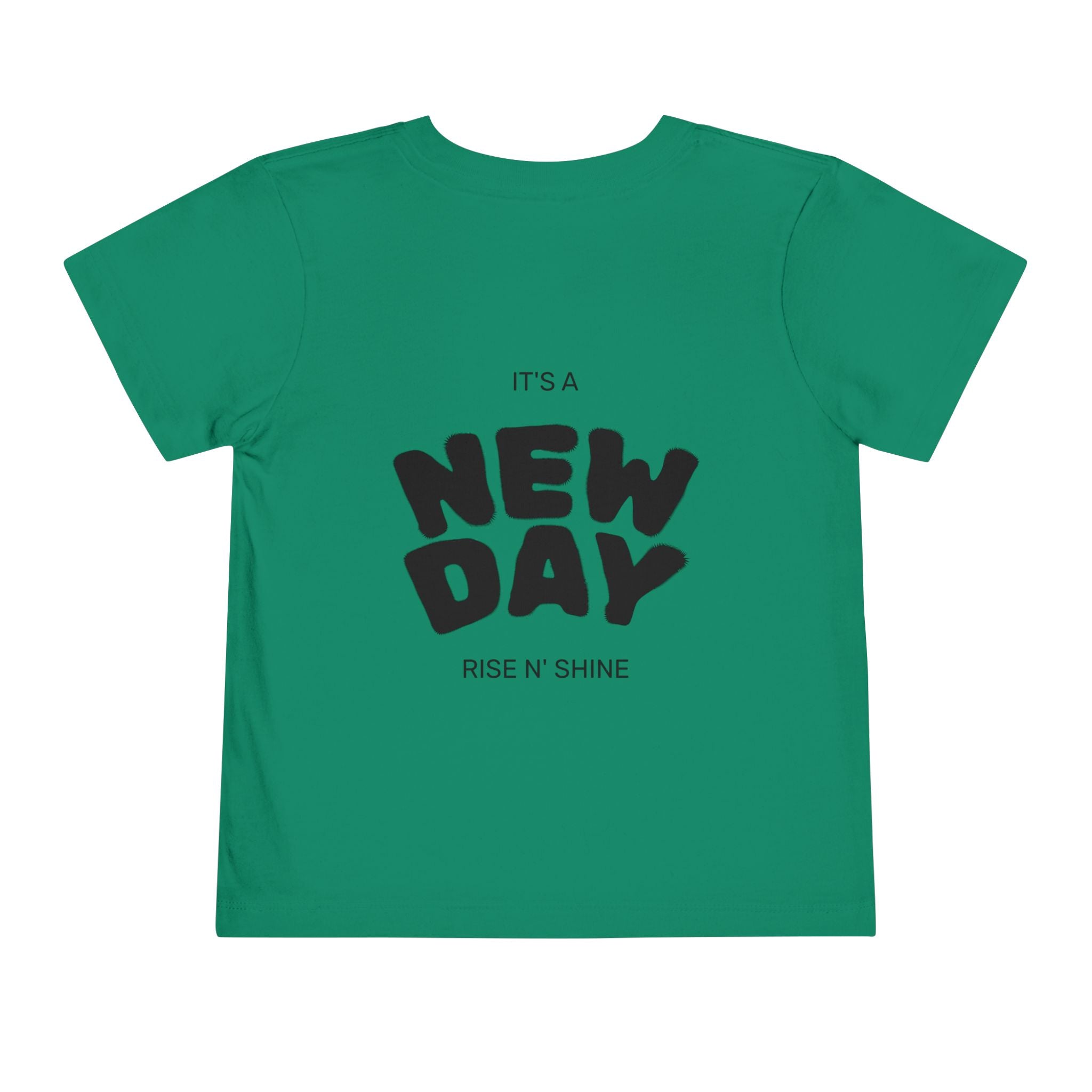 Awaken Within Lotus Toddler Tee — "It's a New Day" Inspirational Kids Shirt