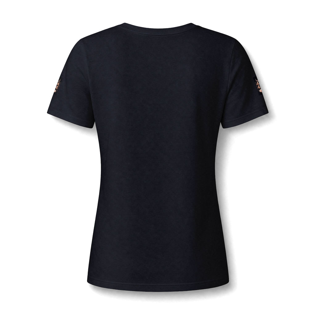 Awaken Within 444 Lotus V-Neck Tee – Women's Spiritual Shirt | Awaken Within Apparel