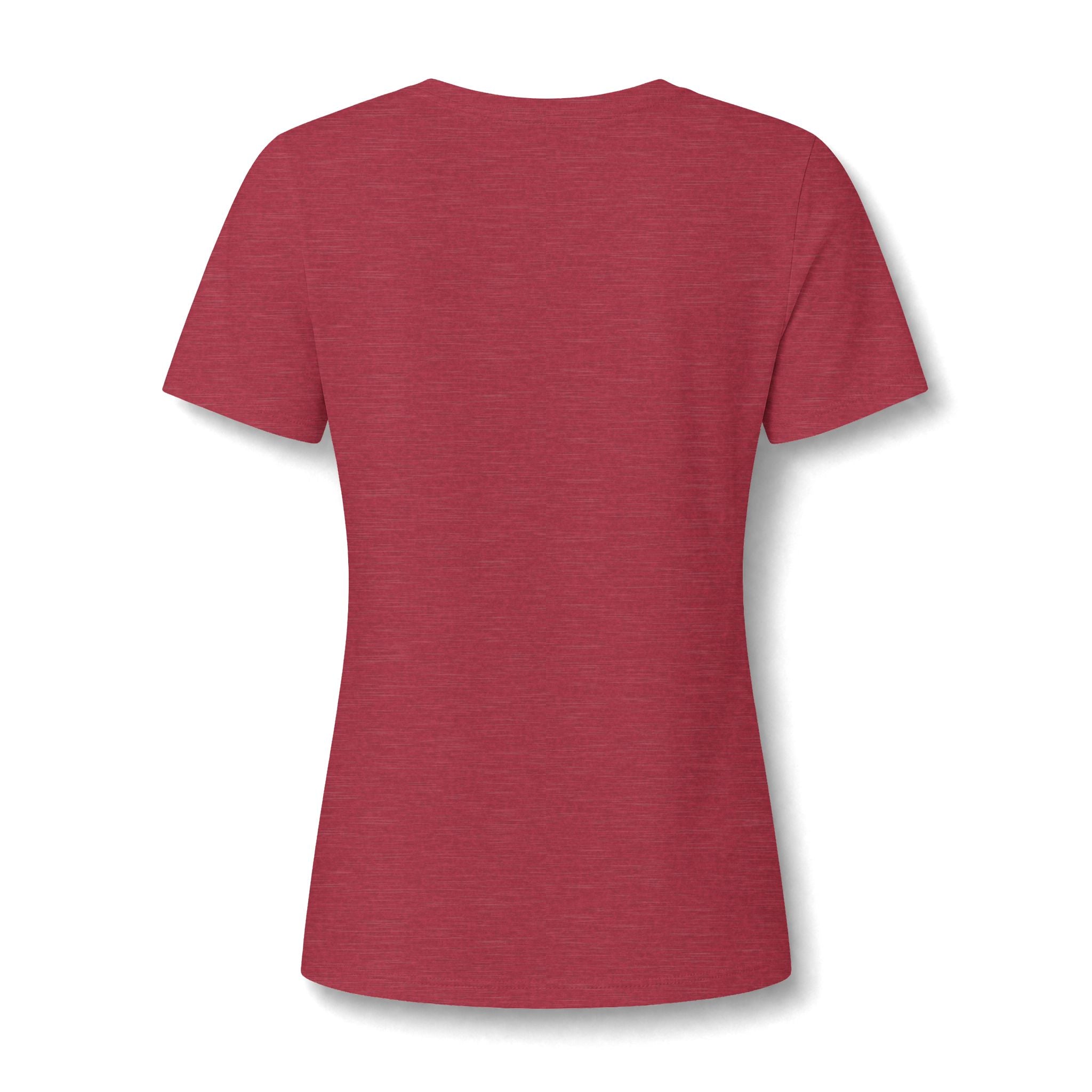 AWA Floral Crest V-Neck Tee