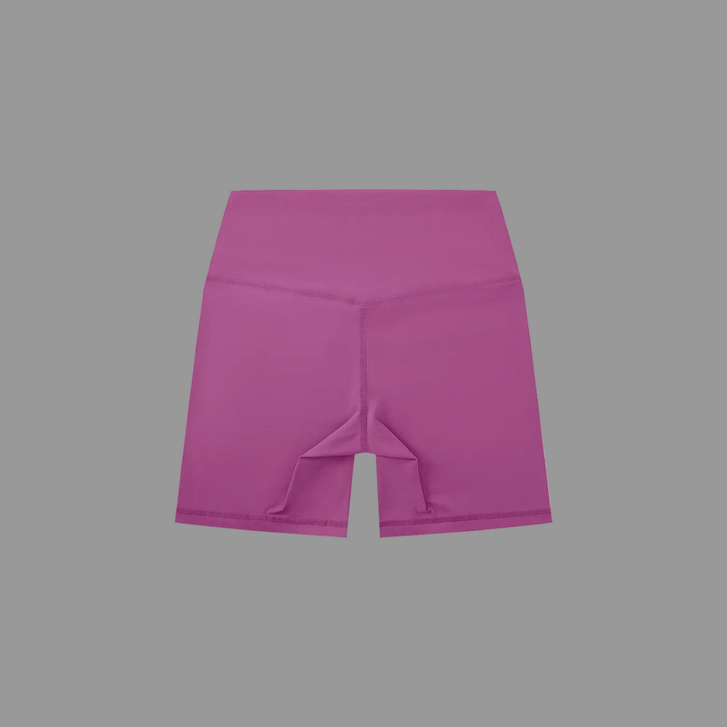 Awaken Within Apparel Lotus Logo- Women's High-Waisted Biker Shorts