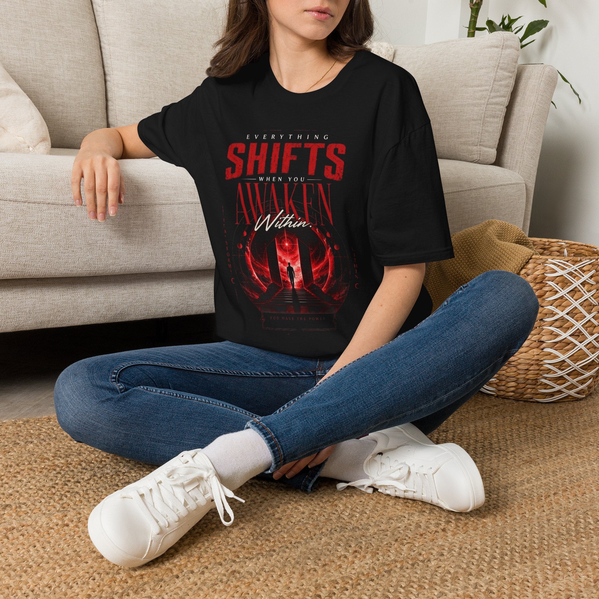 Shifts Awaken T-Shirt — Motivational Night Shift Crew Tee - Awaken Within Apparel