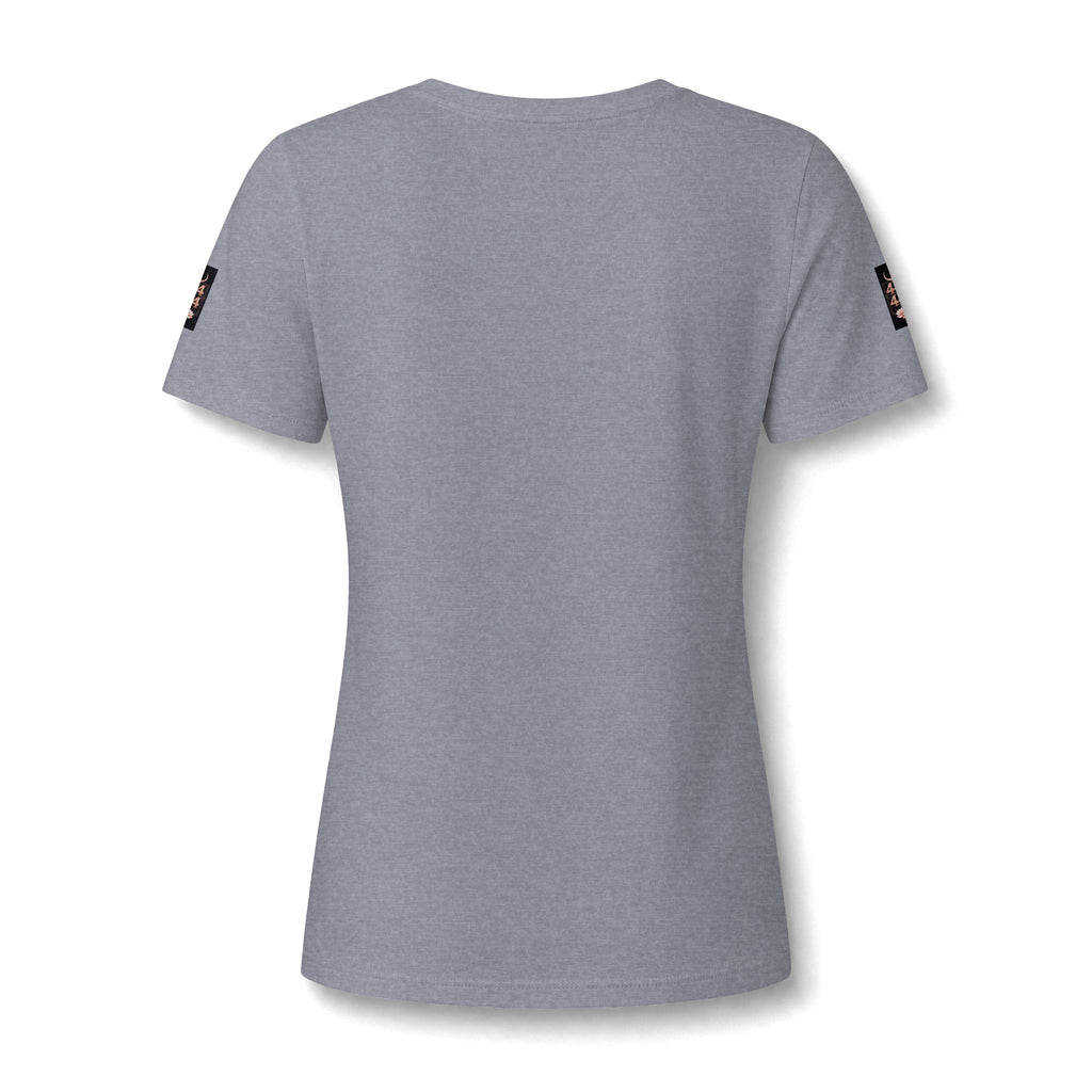Awaken Within 444 Lotus V-Neck Tee – Women's Spiritual Shirt | Awaken Within Apparel