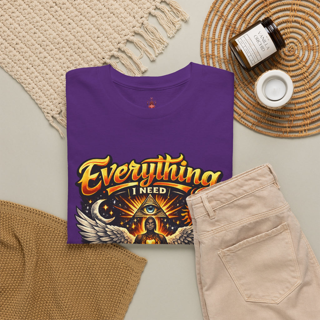 Everything I Need Already Lives Within Me Tee – Inspirational Eagle Graphic T-Shirt - Awaken Within Apparel