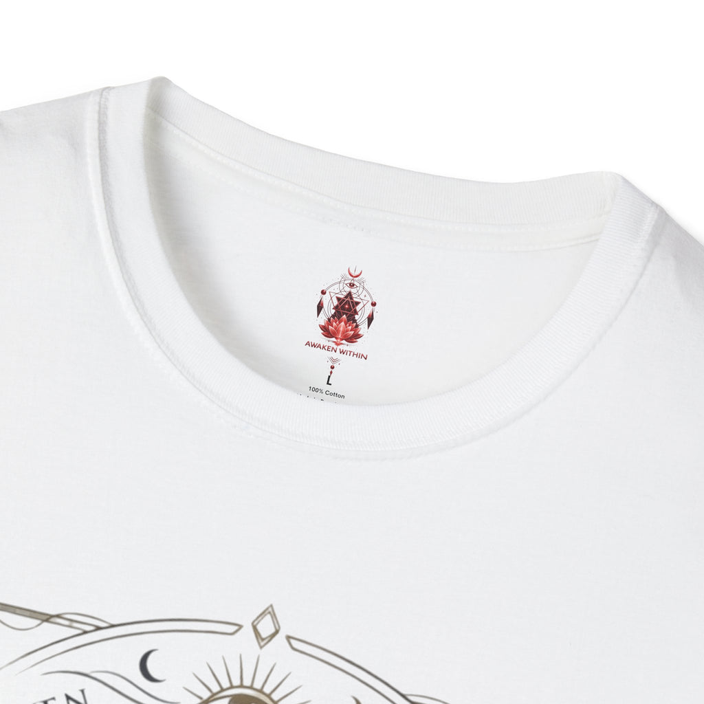 Cosmic Meridian Spiritual Graphic T-Shirt