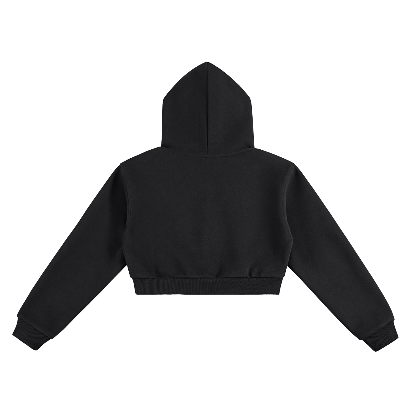 444 Divine Feminine Essential Cropped Hoodie – Women's Spiritual Streetwear | Awaken Within Apparel