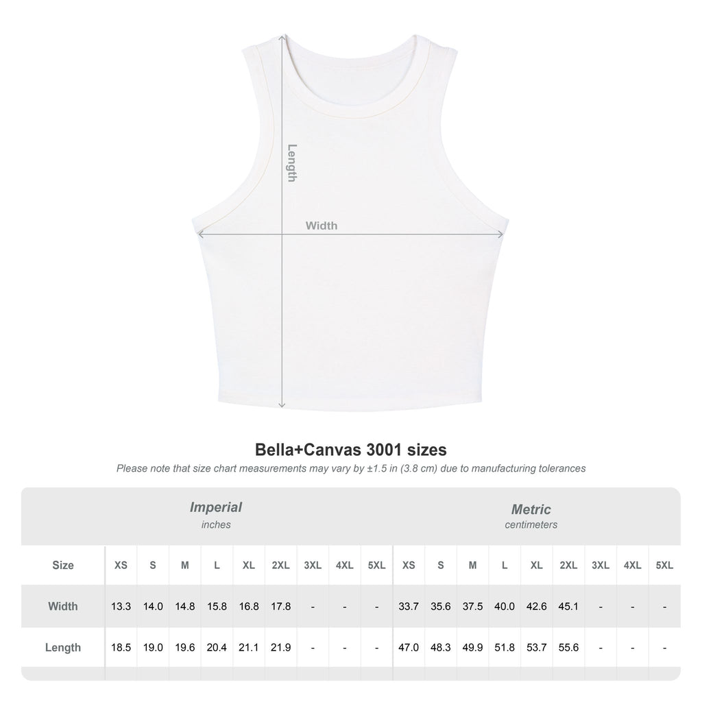 Lotus Racer Crop Tank – Women's Spiritual Yoga Top | Awaken Within Apparel