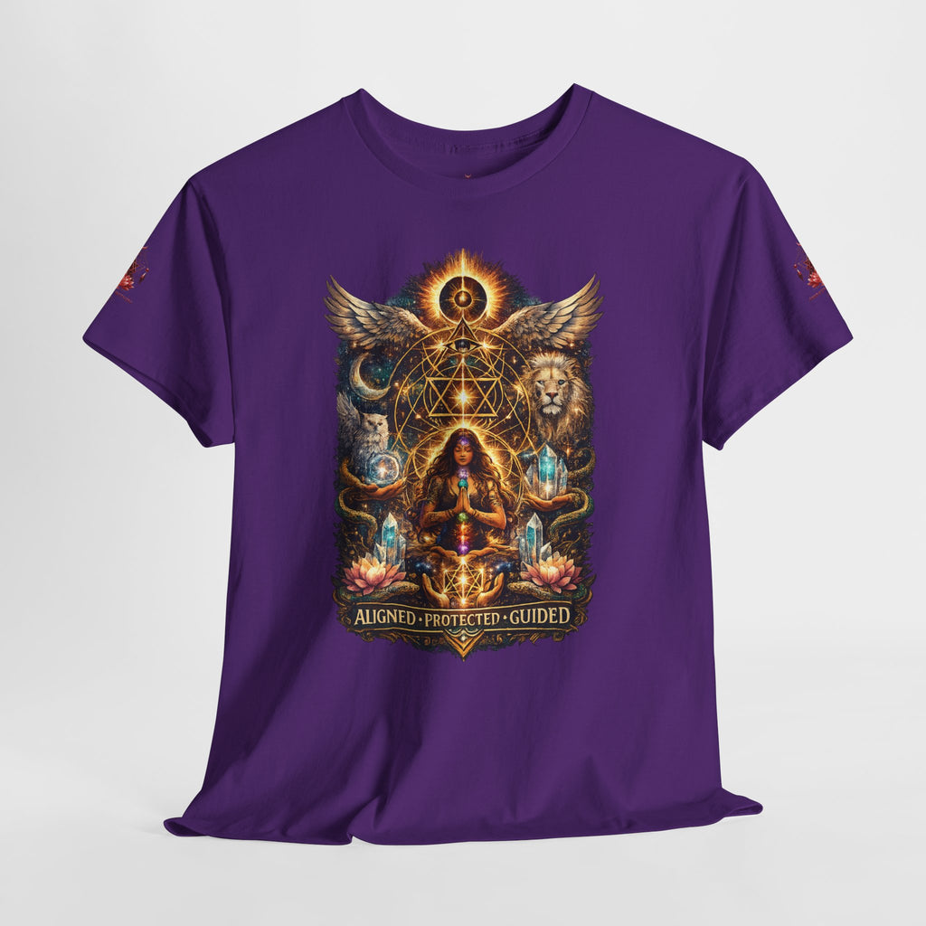 'Anchored, Protected, Guided' Sacred Geometry T-Shirt