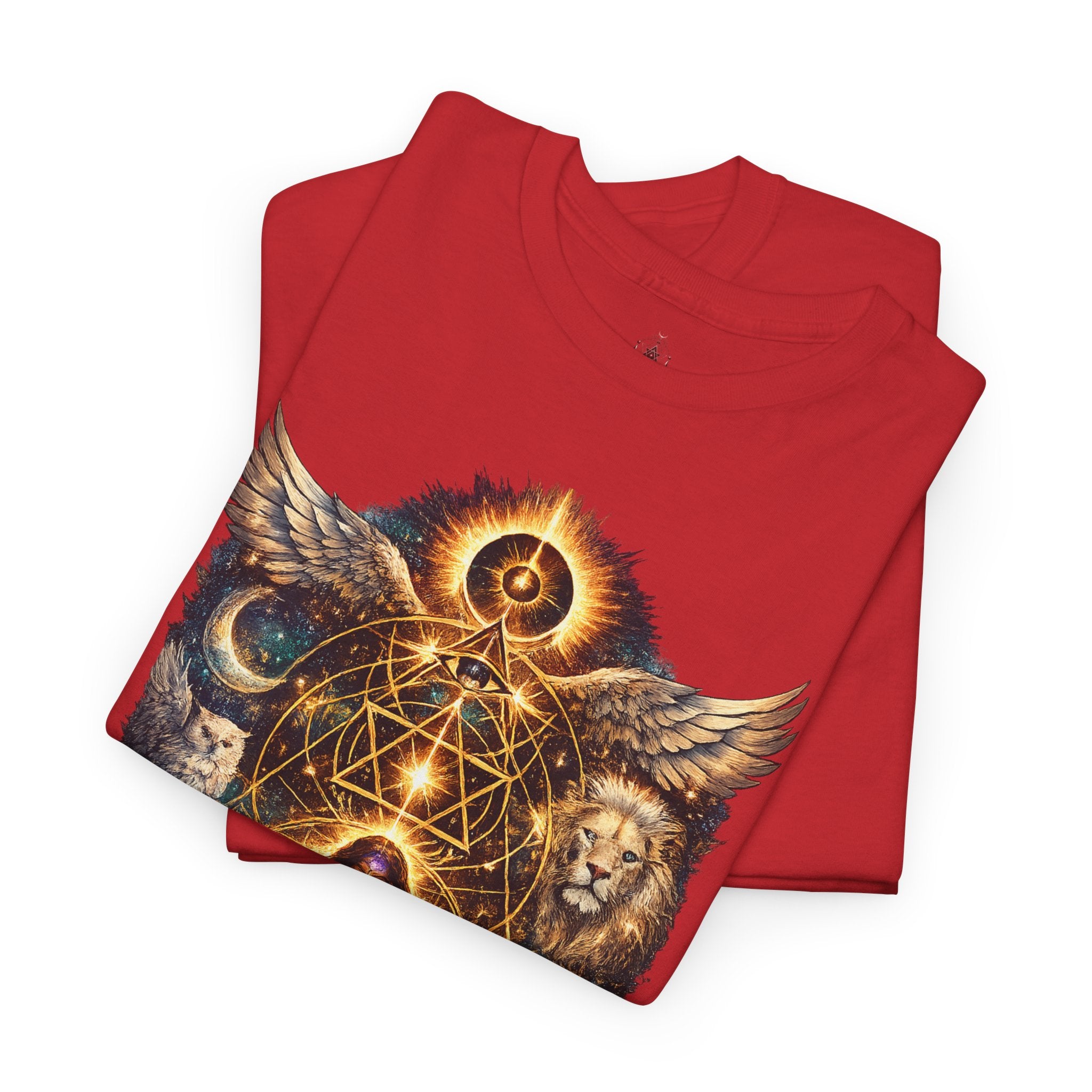'Anchored, Protected, Guided' Sacred Geometry T-Shirt