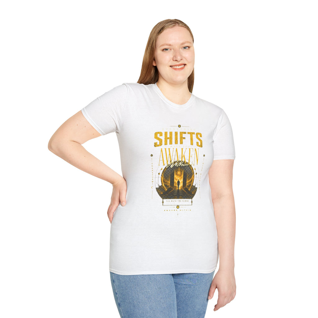 Shifts Awaken T-Shirt — Spiritual Awakening Graphic Tee - Awaken Within Apparel