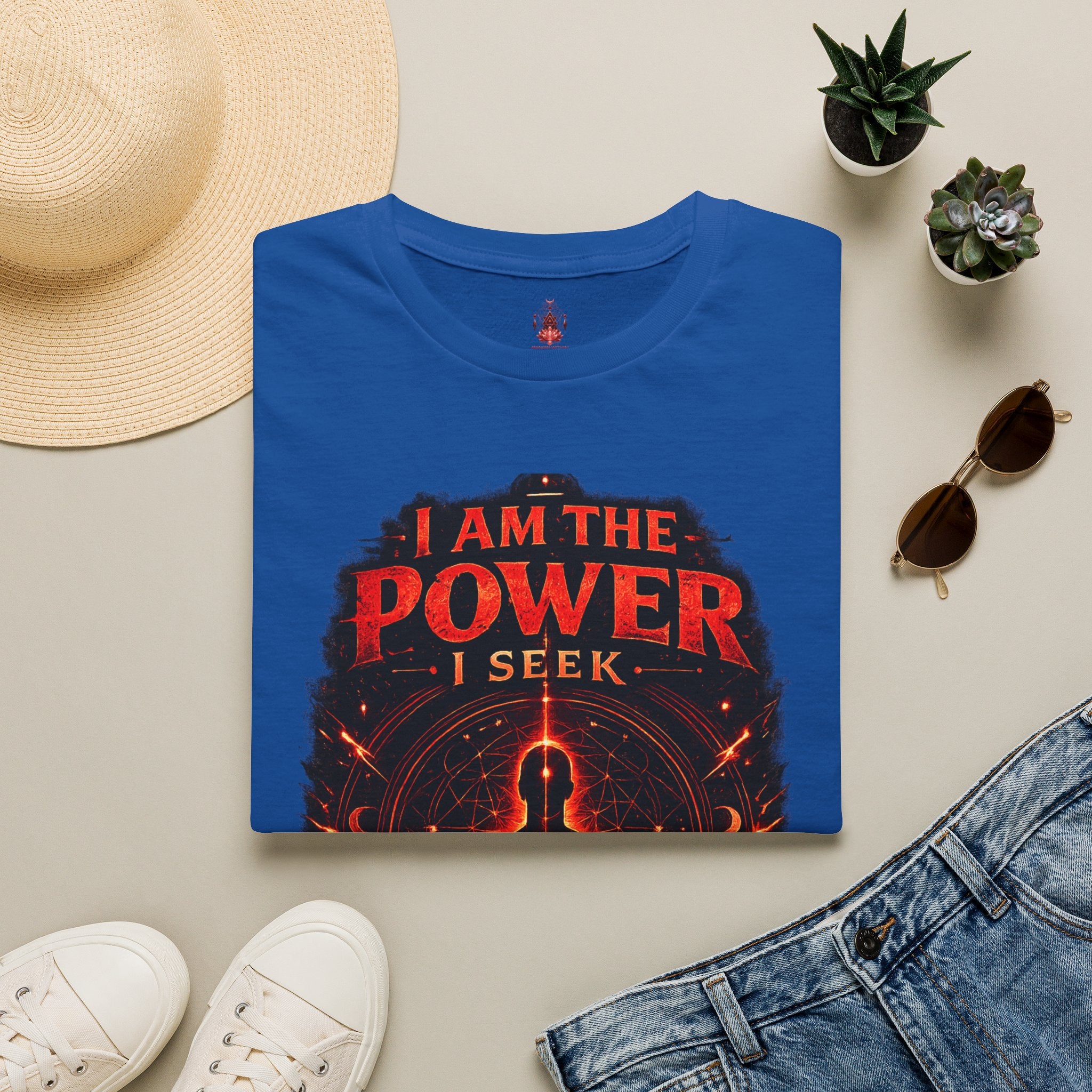 'I Am The Power I Seek' Meditation & Empowerment T-Shirt