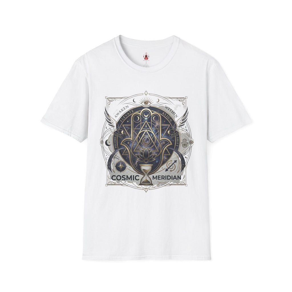 Cosmic Meridian Spiritual Graphic T-Shirt