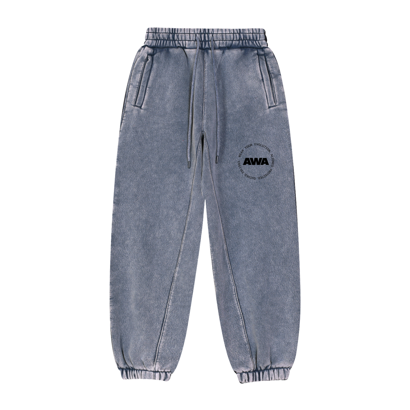 AWA Logo Fleeced Jogger Sweatpants