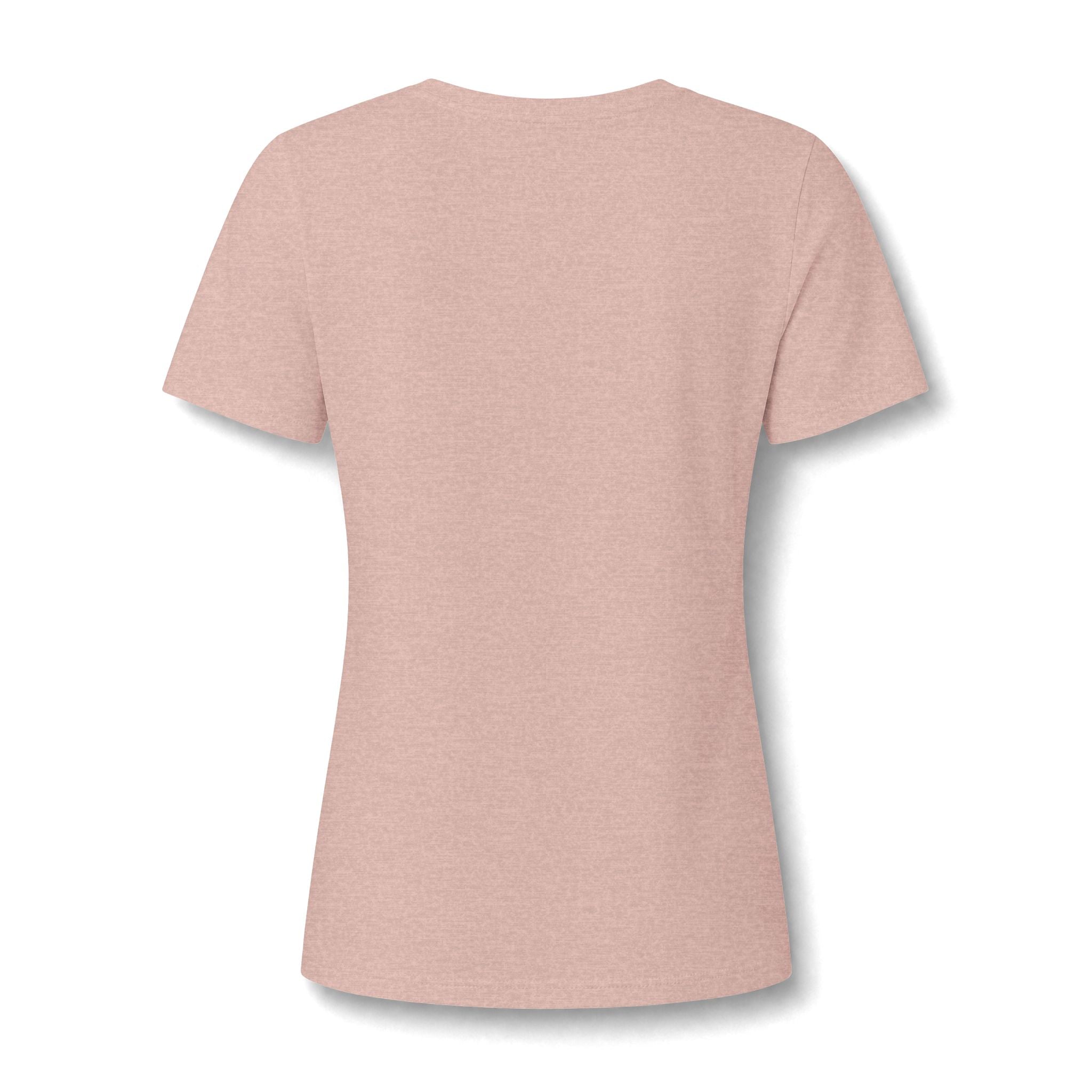AWA Floral Crest V-Neck Tee