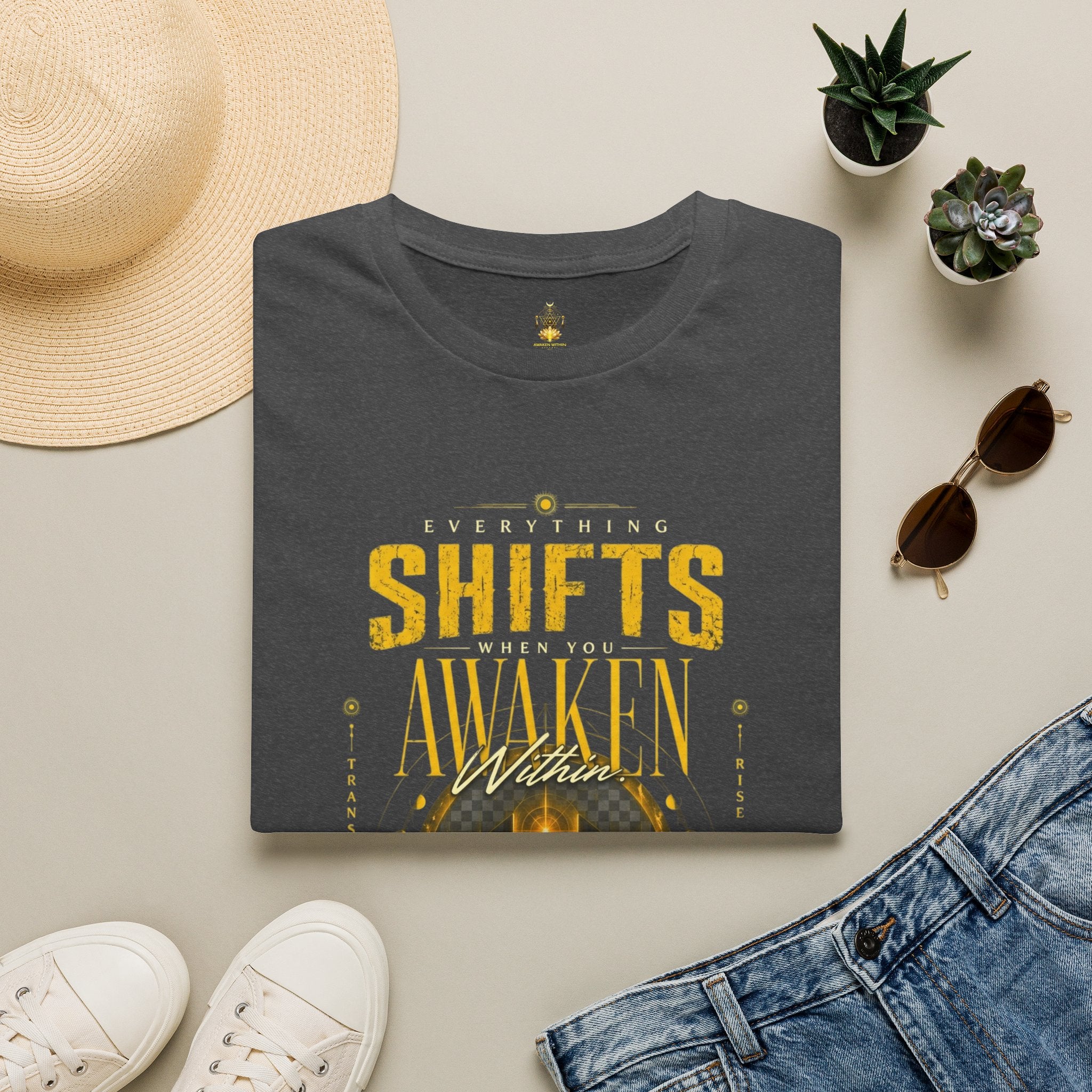 Shifts Awaken T-Shirt — Spiritual Awakening Graphic Tee - Awaken Within Apparel