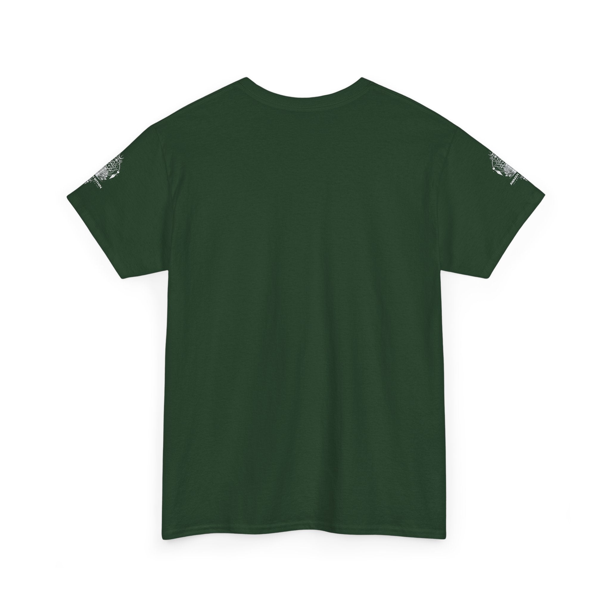 'Awaken Within' Spiritual Lotus Sacred Geometry T-Shirt