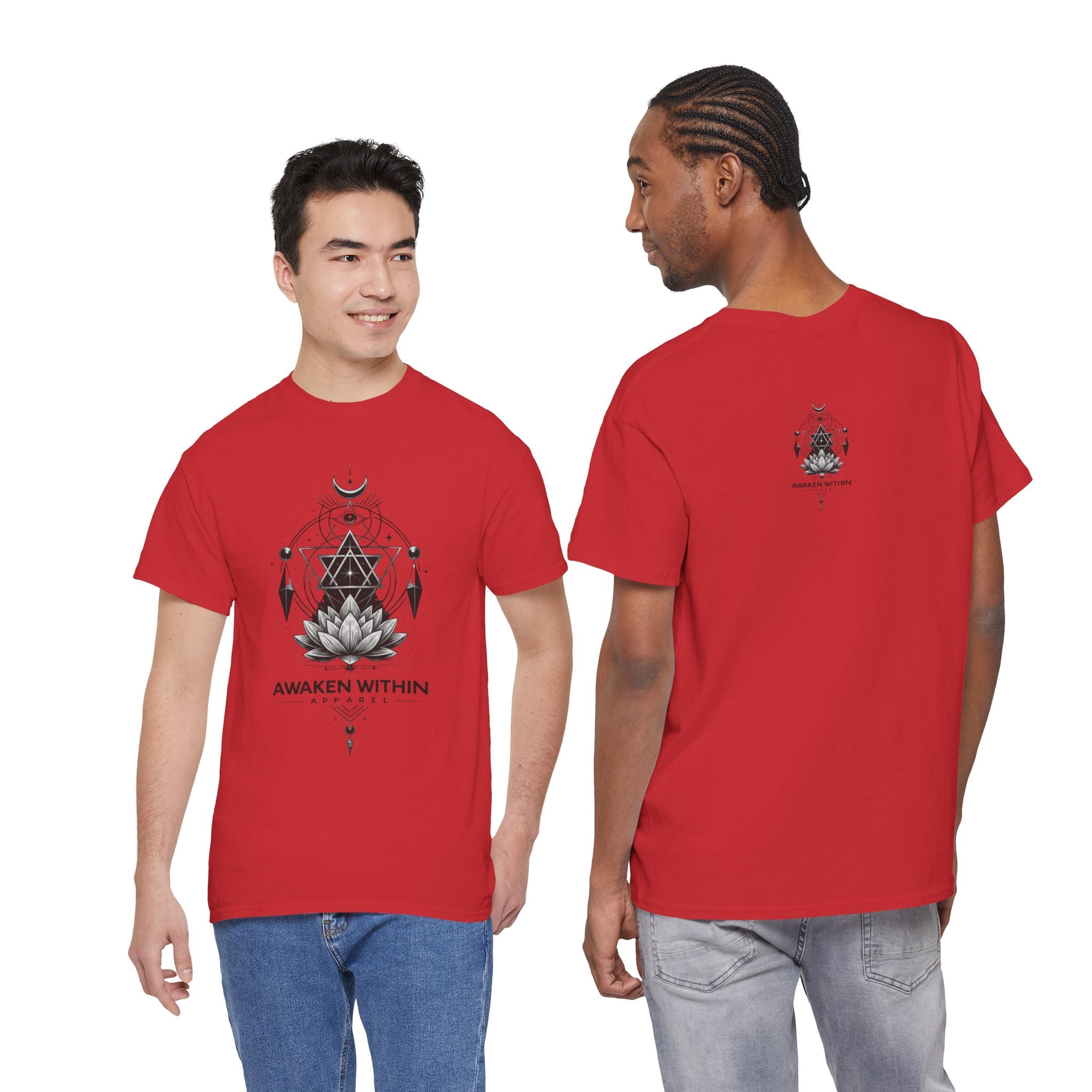 Lotus Tee — Spiritual Geometry T-Shirt