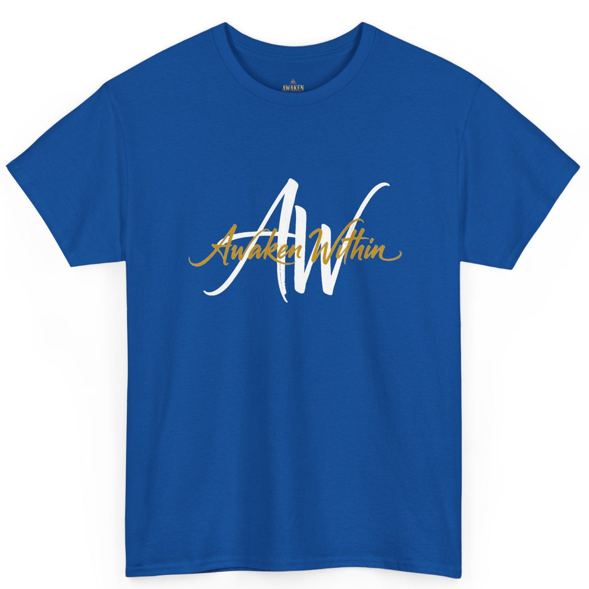 AW Script Logo Tee — Streetwear Graphic T-Shirt