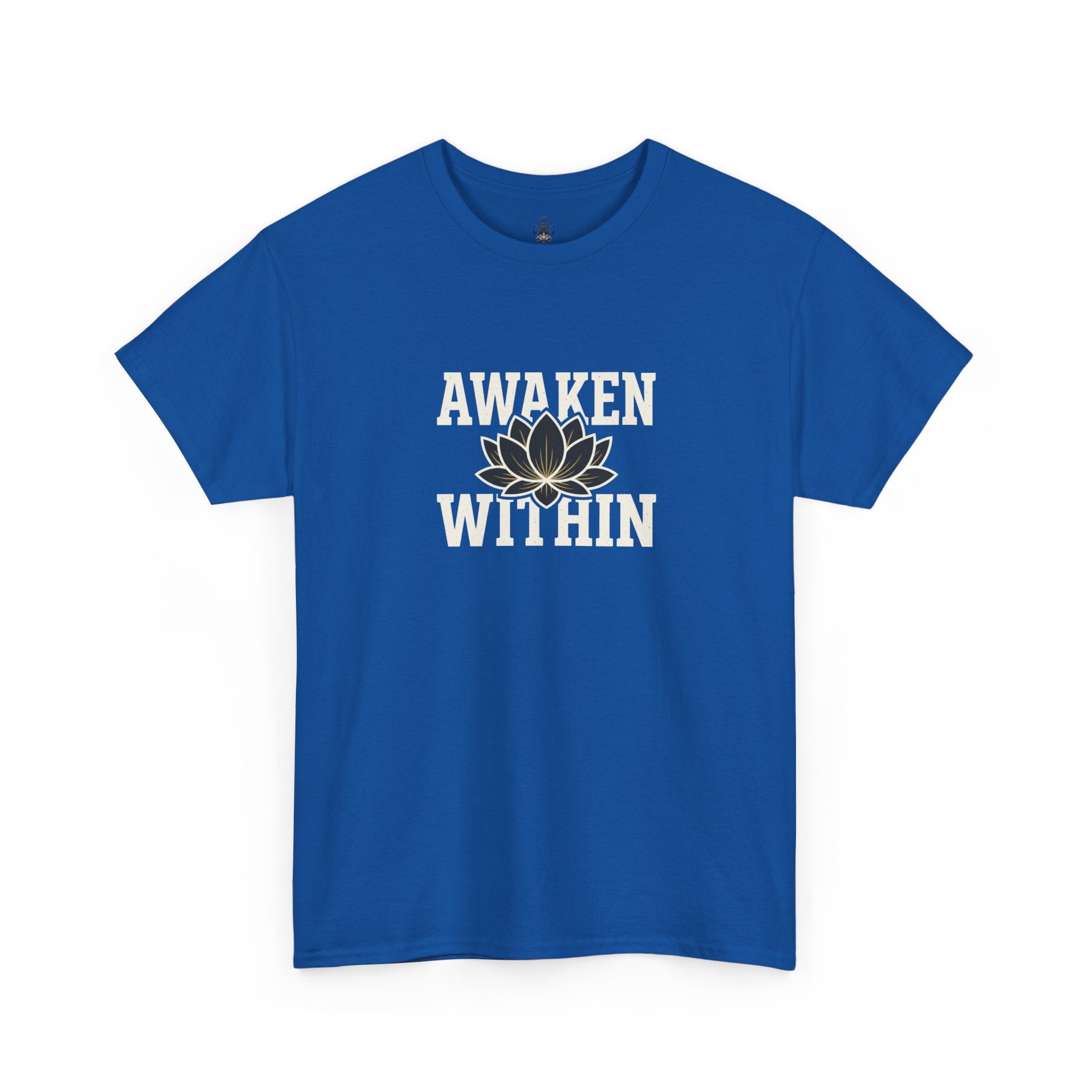Awaken Within Lotus Tee — Spiritual Yoga Shirt