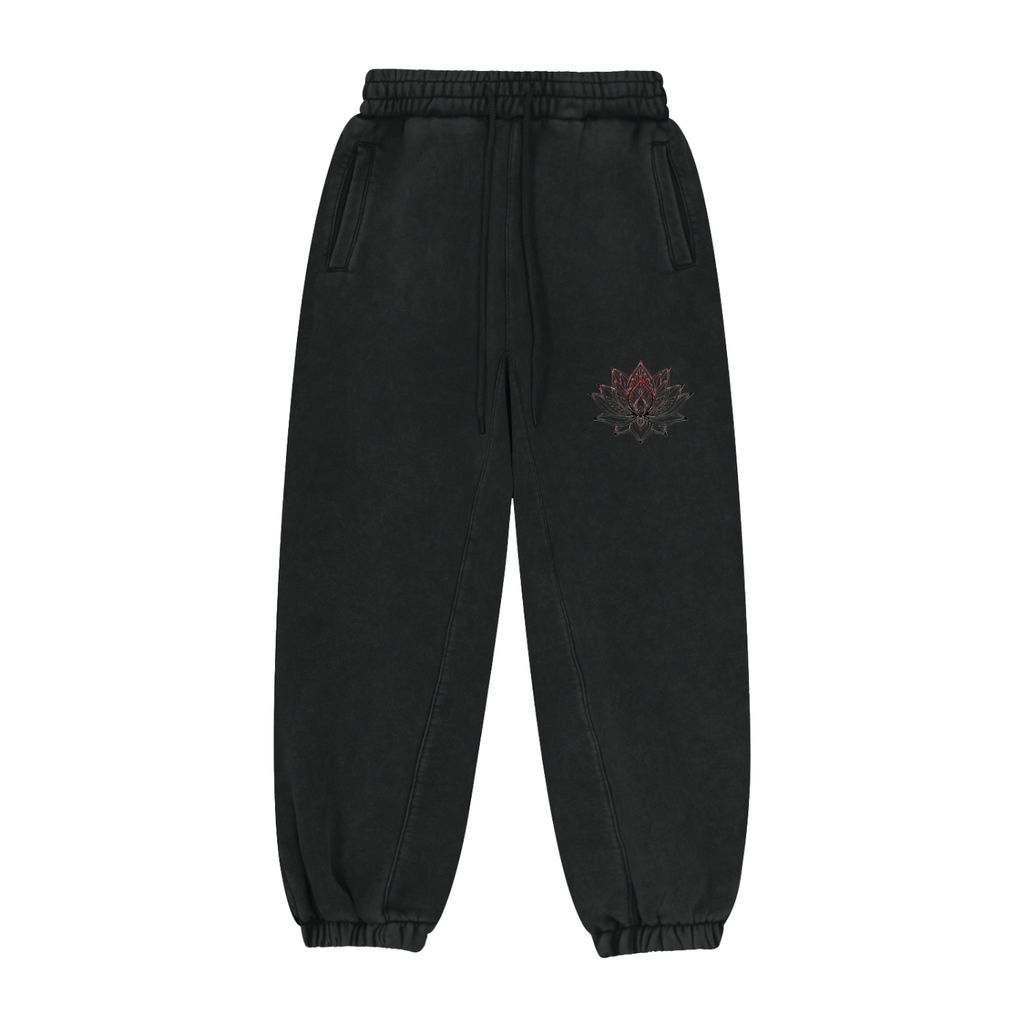 AWA Lotus Graphic - Fleeced Jogger Sweatpants