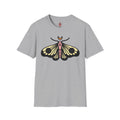Moth & Crescent Moon T‑Shirt — 'Be Good Do Good' Graphic Tee