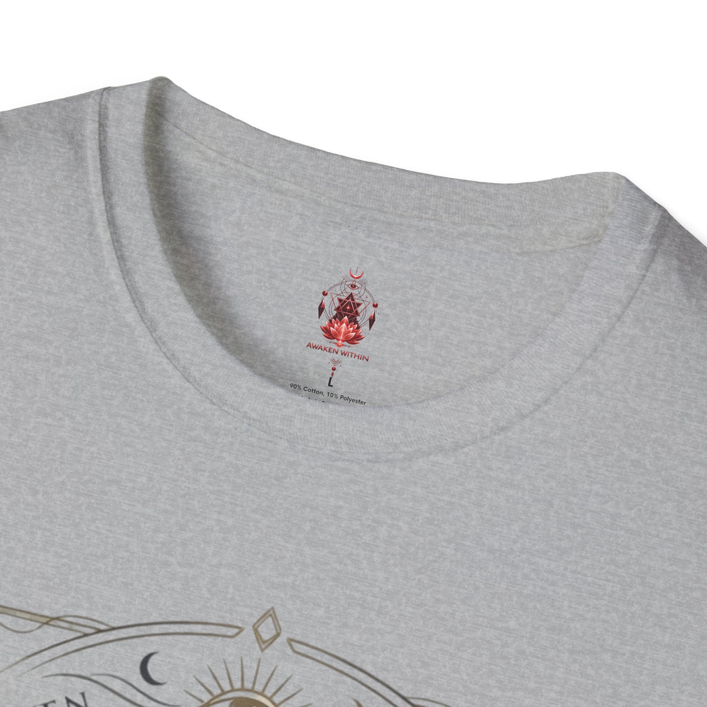 Cosmic Meridian Spiritual Graphic T-Shirt
