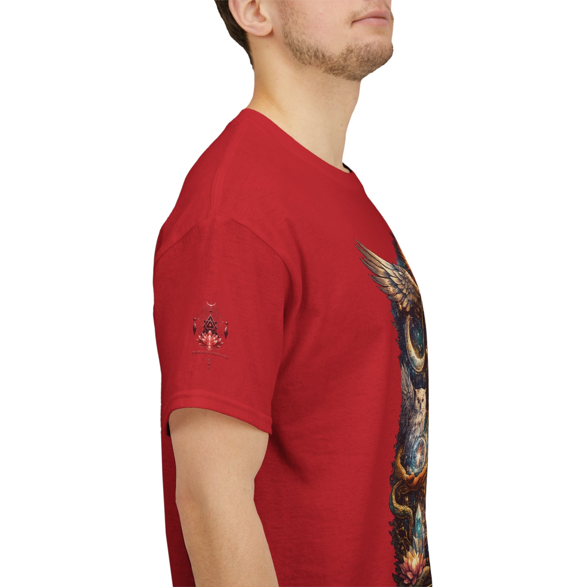 'Anchored, Protected, Guided' Sacred Geometry T-Shirt
