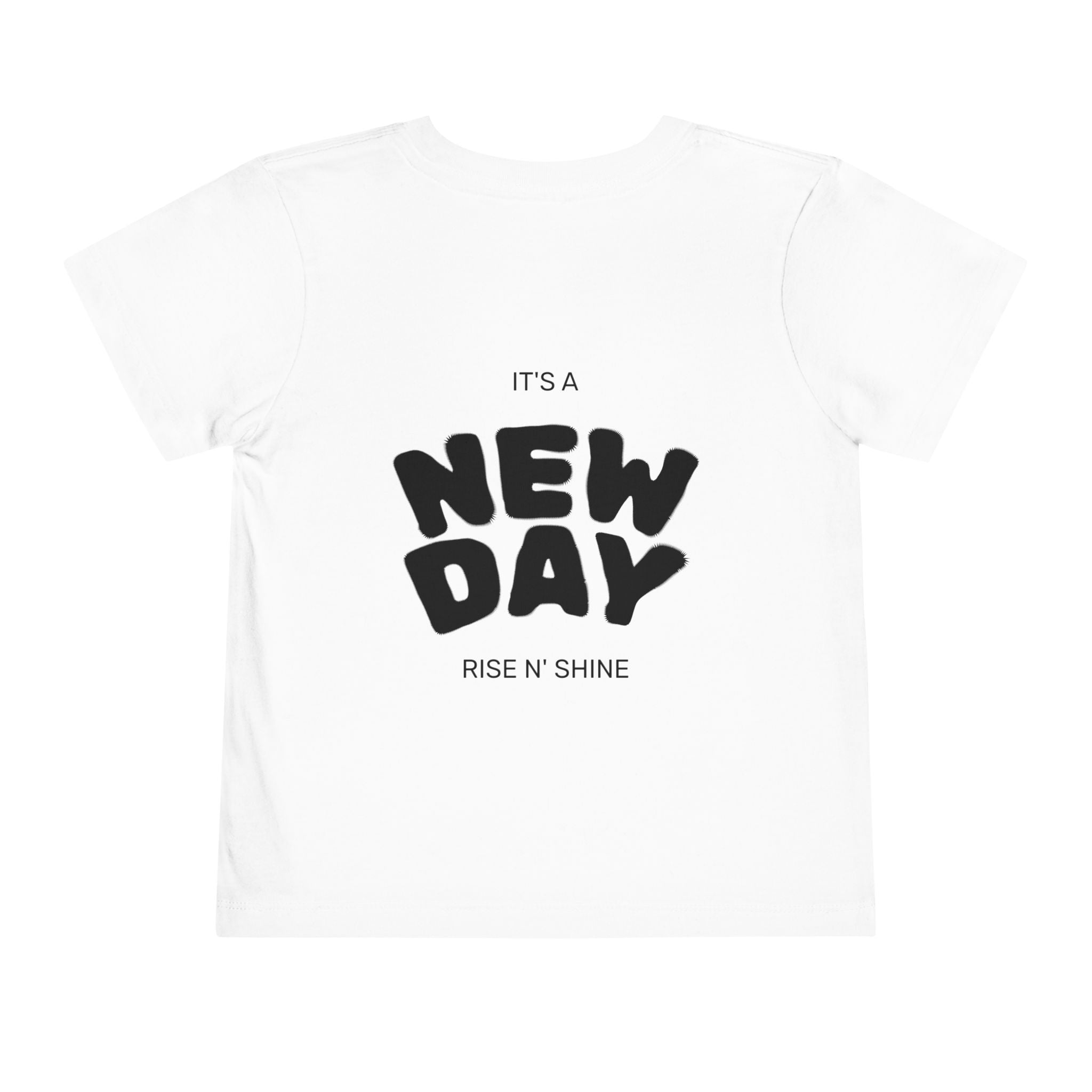 Awaken Within Lotus Toddler Tee — "It's a New Day" Inspirational Kids Shirt