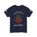 Elevated Minds Lotus Tee — Spiritual Graphic T-Shirt with Moon & Lotus - Awaken Within Apparel