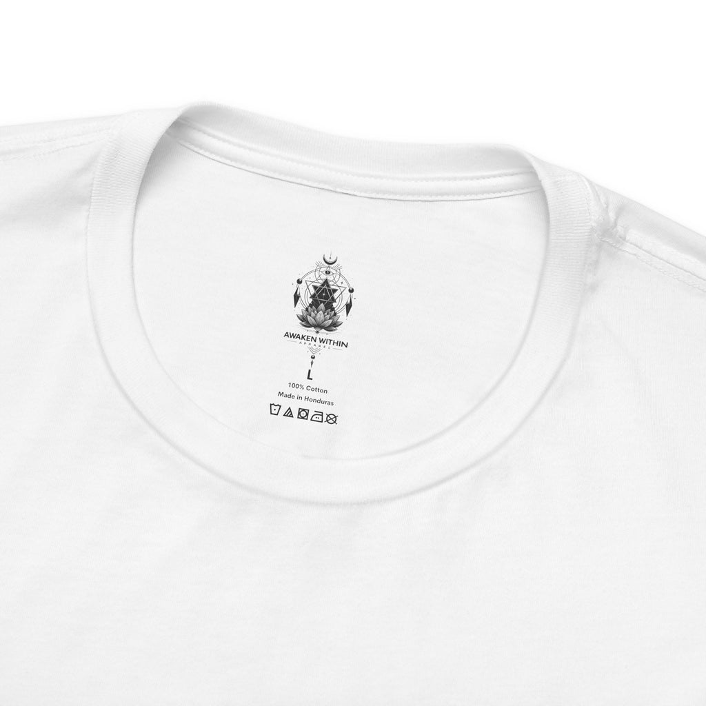 Circular “Wear What You’re Becoming” Tee — Minimal Graphic Short Sleeve