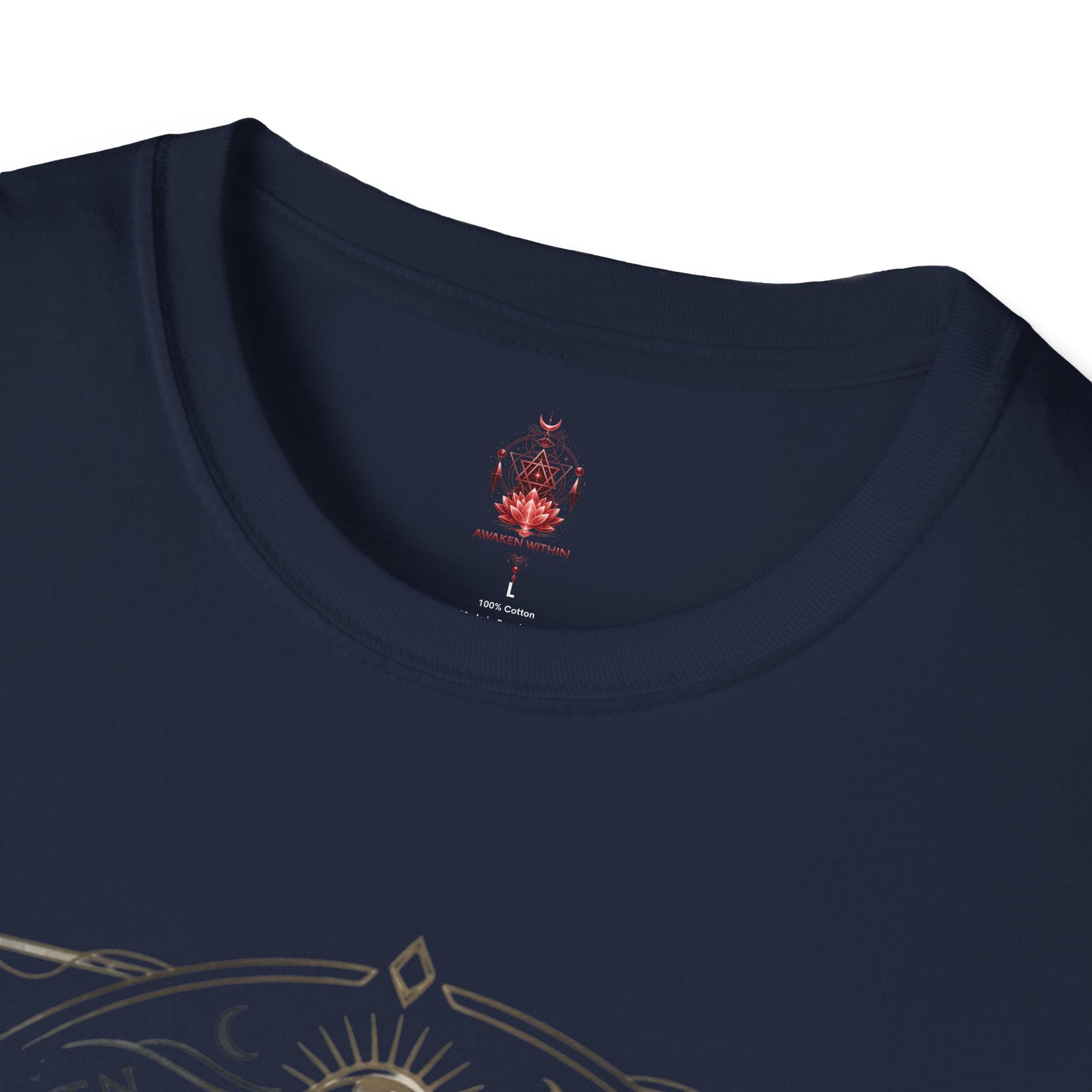 Cosmic Meridian Spiritual Graphic T-Shirt