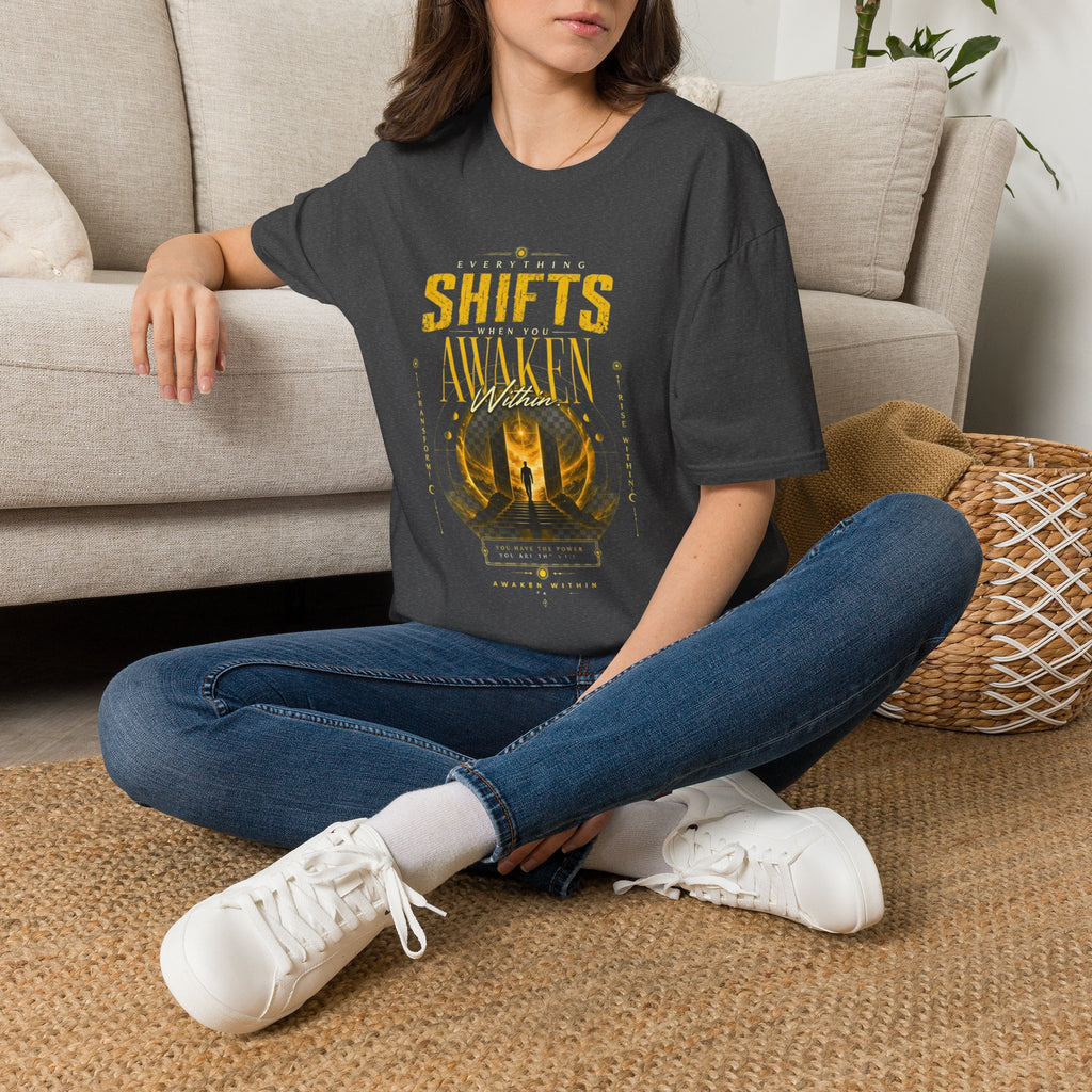 Shifts Awaken T-Shirt — Spiritual Awakening Graphic Tee - Awaken Within Apparel