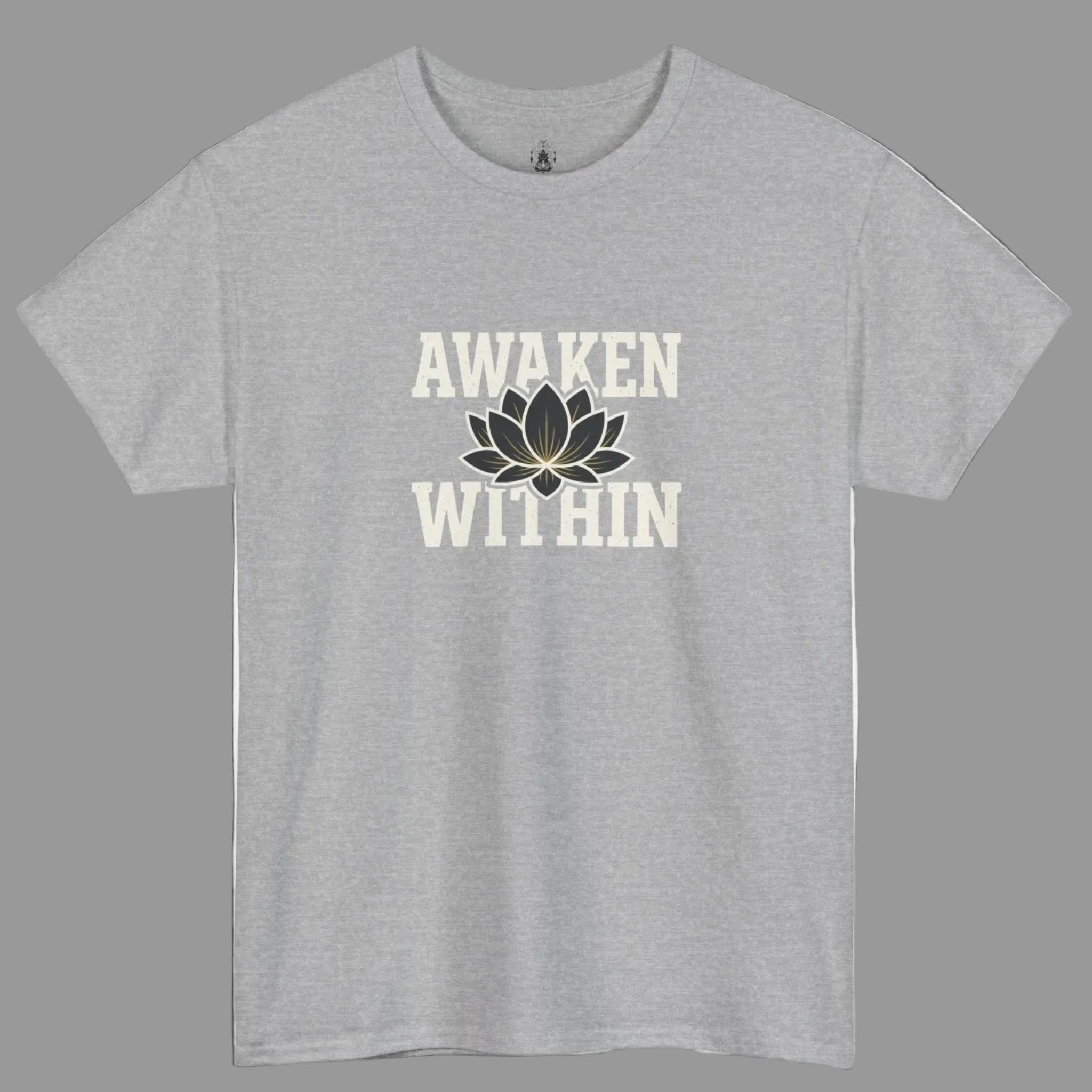 Awaken Within Lotus Tee — Spiritual Yoga Shirt
