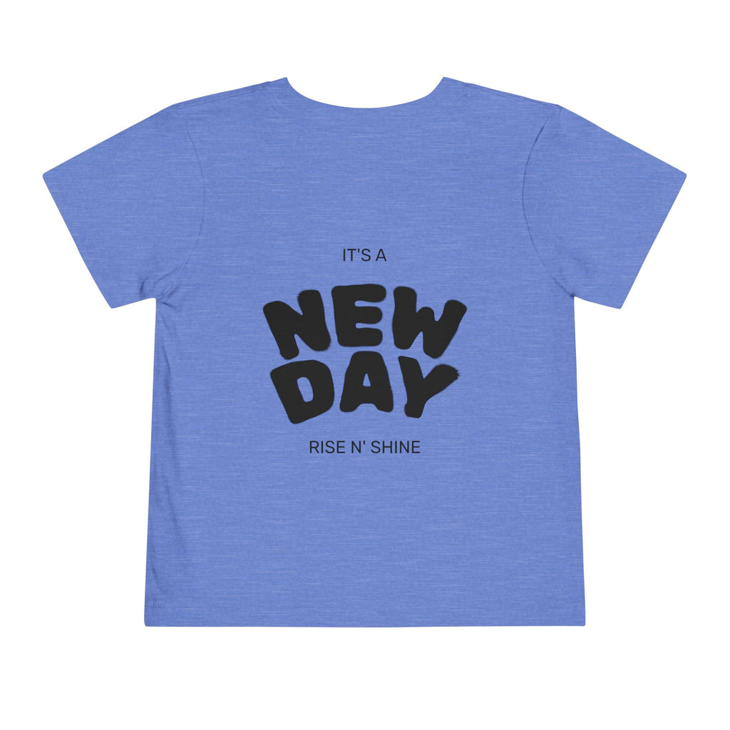 Awaken Within Lotus Toddler Tee — "It's a New Day" Inspirational Kids Shirt