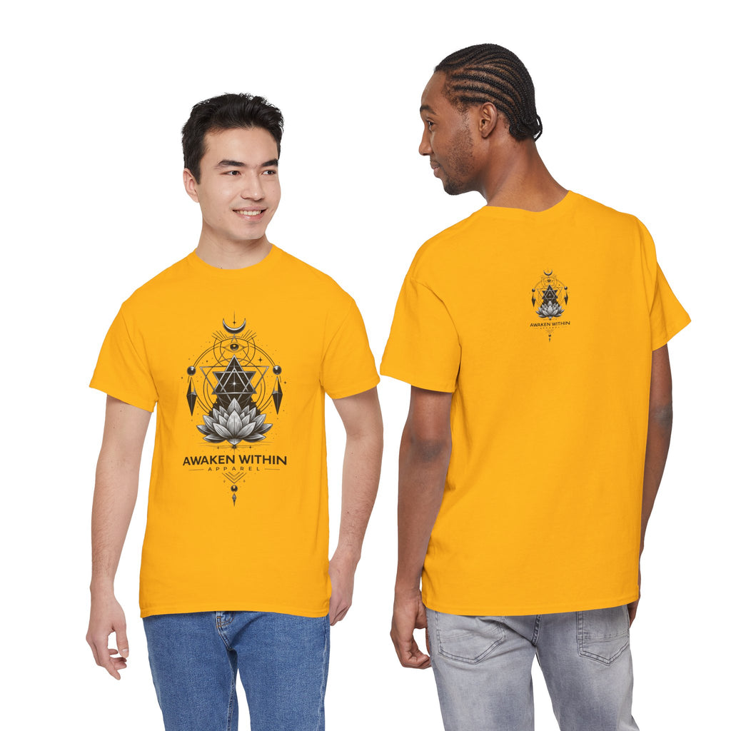 Lotus Tee — Spiritual Geometry T-Shirt