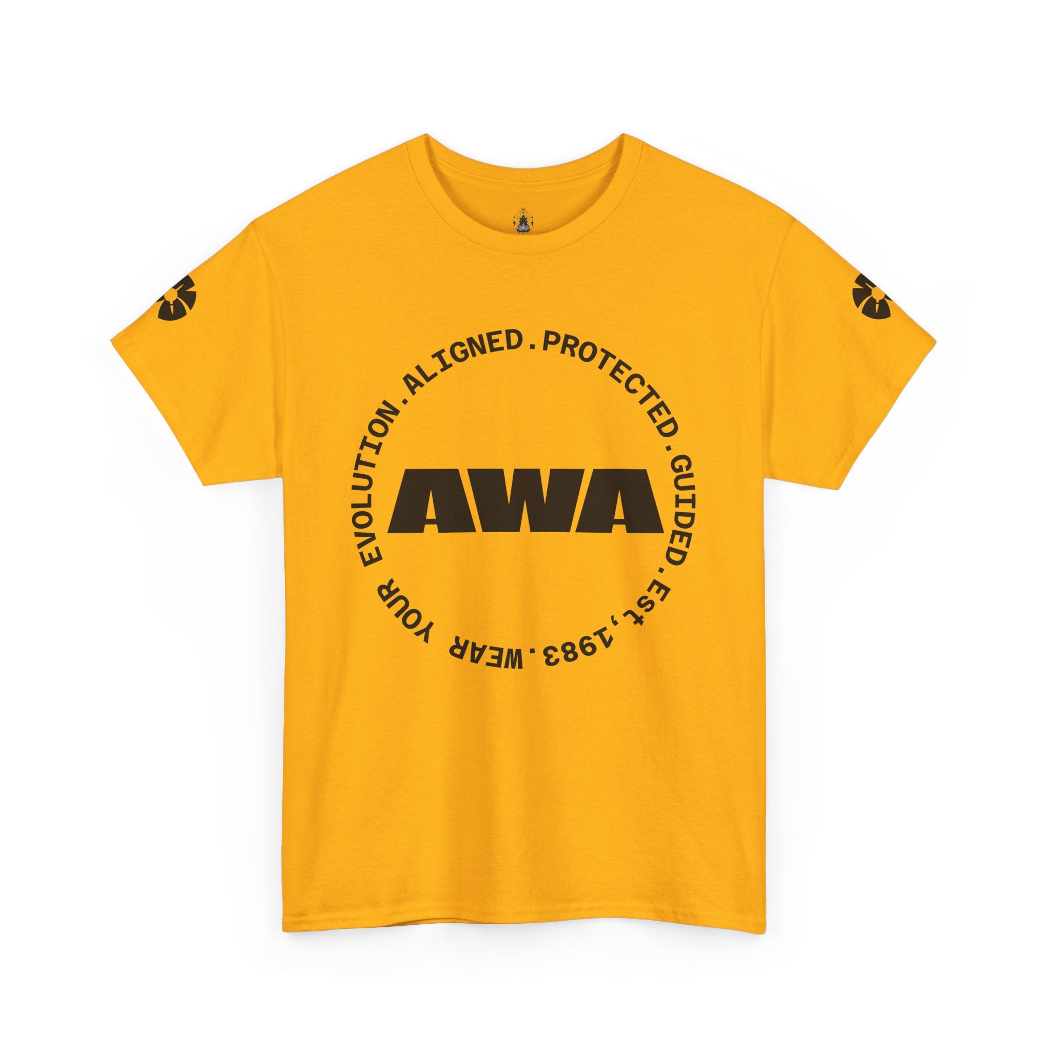 AWA Logo Tee — Minimalist Graphic Cotton T-Shirt - Awaken Within Apparel
