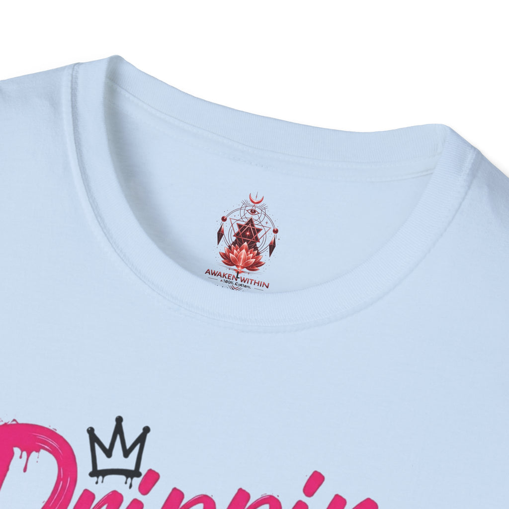 Drippin' Smiley Face Positive Vibes-T-Shirt