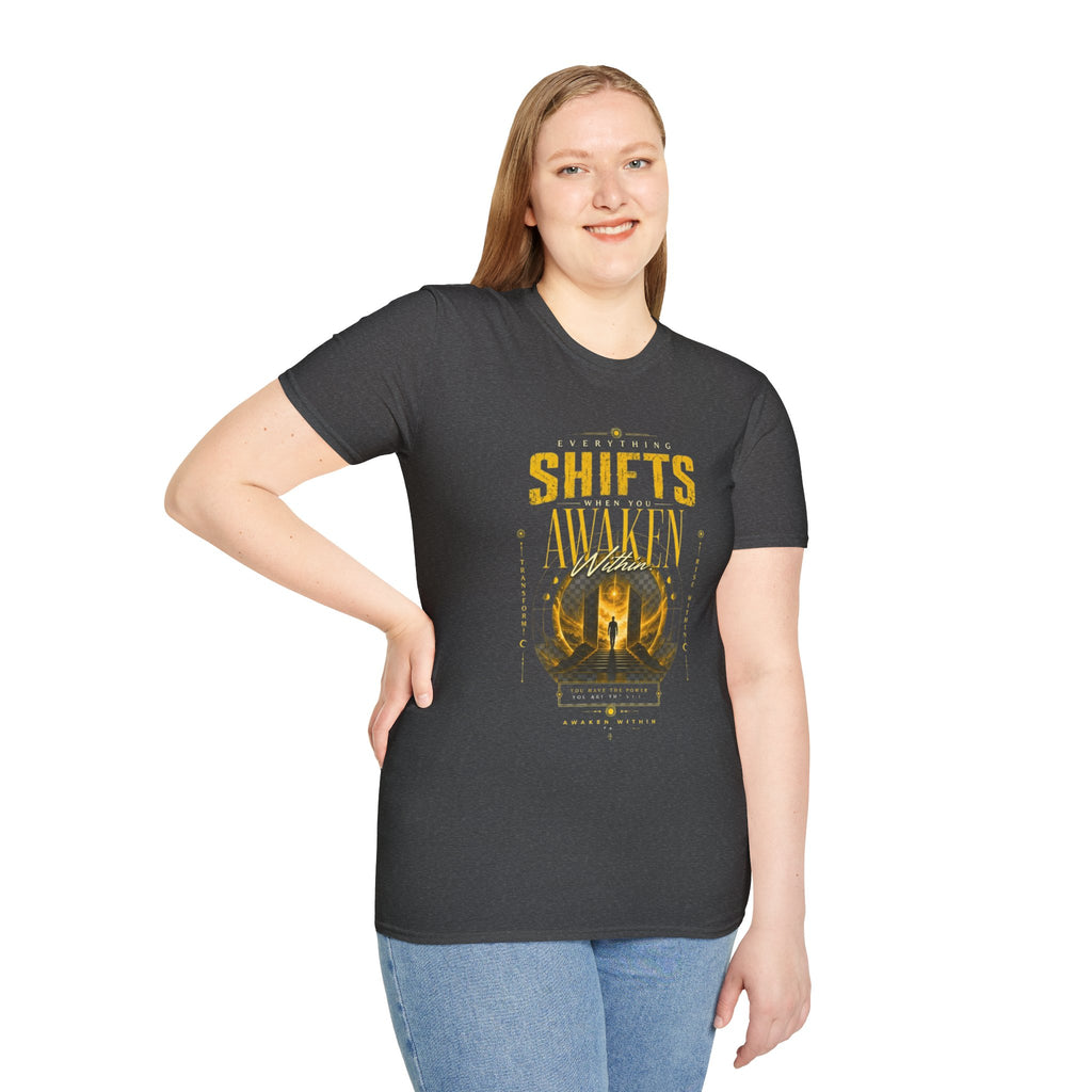 Shifts Awaken T-Shirt — Spiritual Awakening Graphic Tee - Awaken Within Apparel