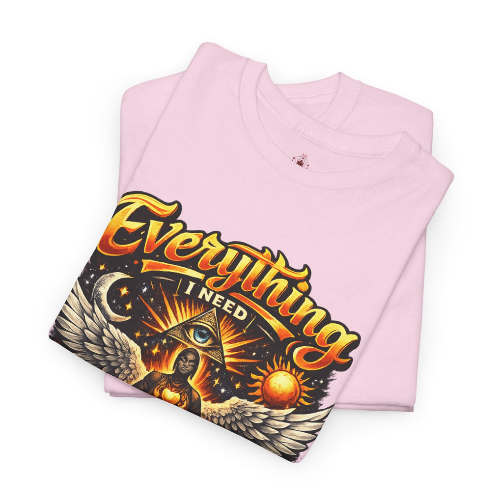 Everything I Need Already Lives Within Me Tee – Inspirational Eagle Graphic T-Shirt - Awaken Within Apparel