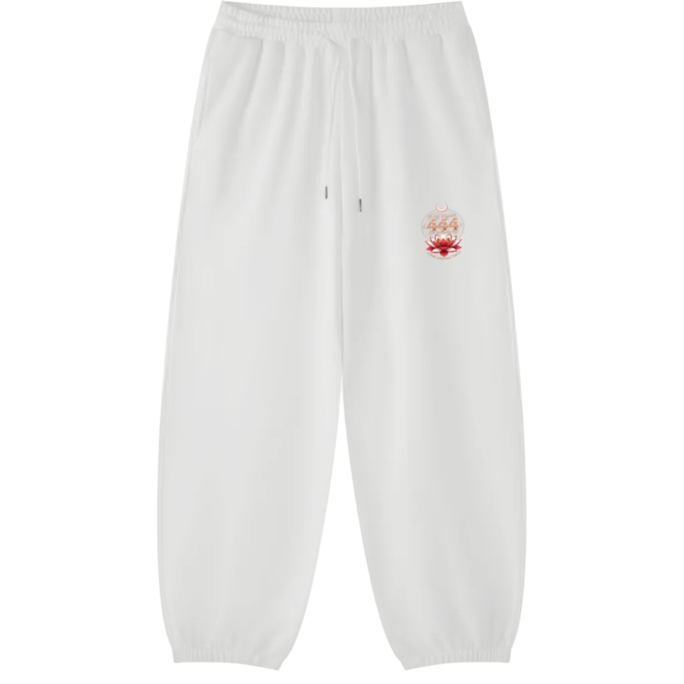 444 Logo Essential Jogger Sweatpants – Women's Spiritual Streetwear | Awaken Within Apparel