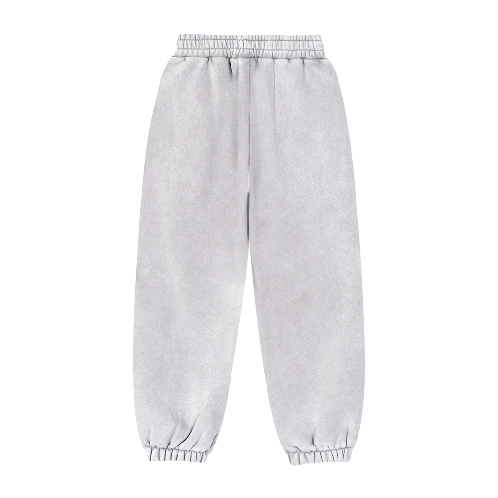 Fleeced Jogger Sweatpants-Drippin Positive Vibes Design