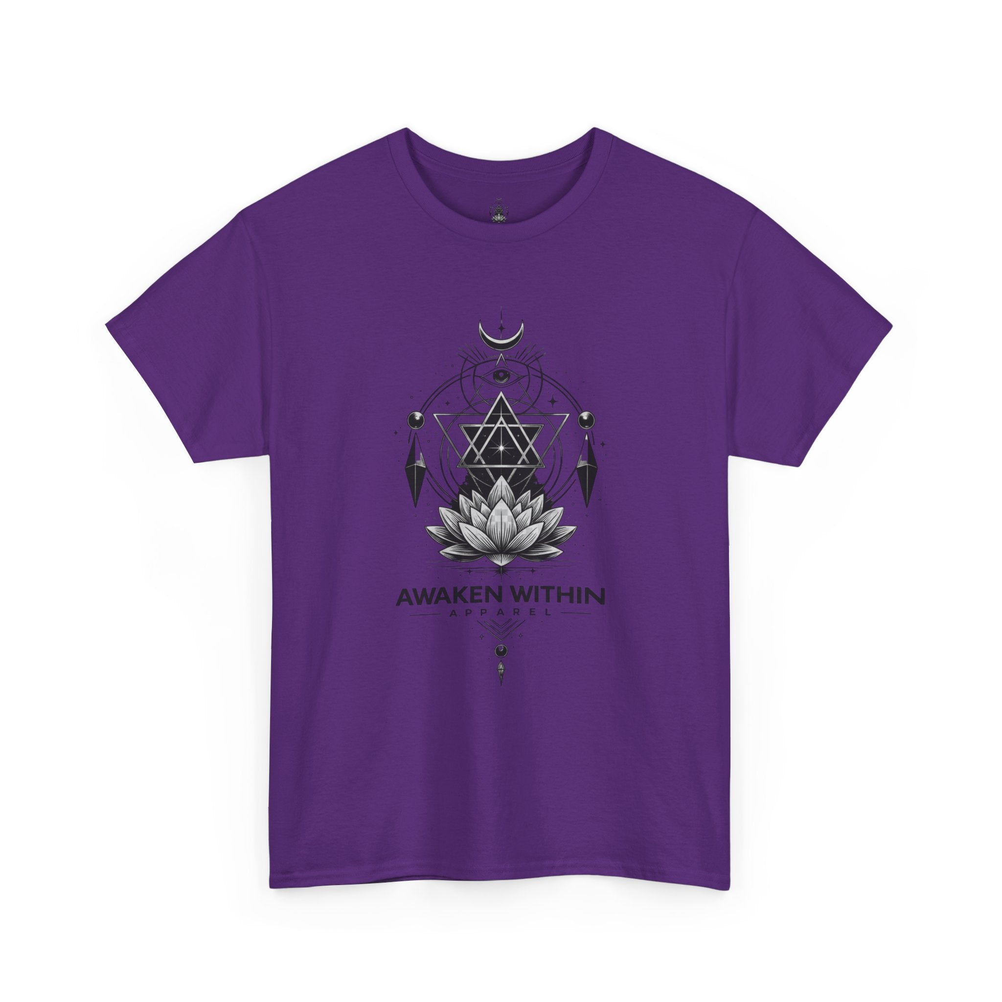 Lotus Tee — Spiritual Geometry T-Shirt