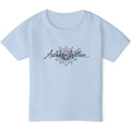 AW Lotus Toddler Tee — Awaken Within Script Kids T-Shirt