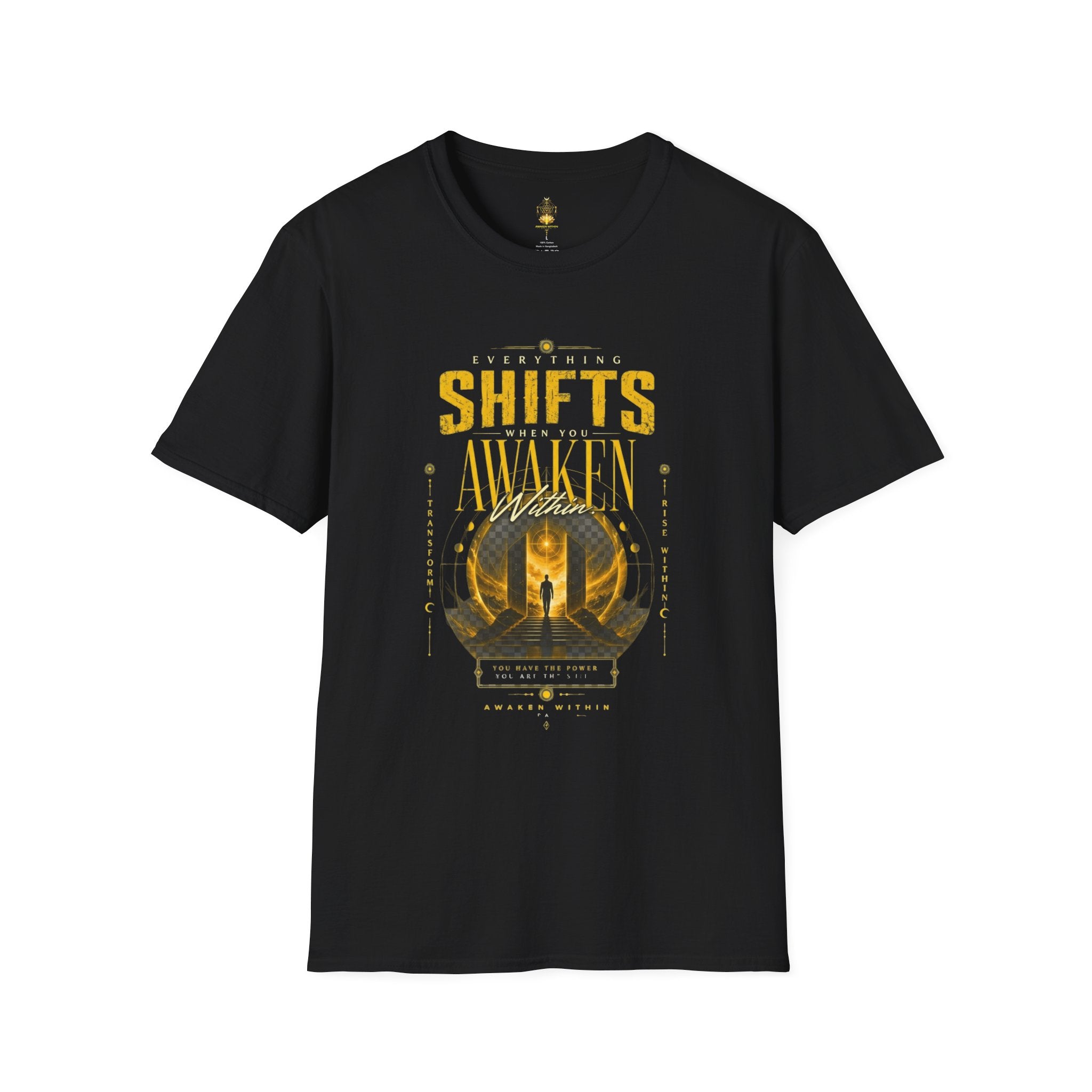 Shifts Awaken T-Shirt — Spiritual Awakening Graphic Tee - Awaken Within Apparel